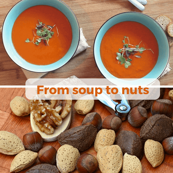 From soup to nuts