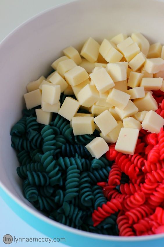 stars and stripes pasta