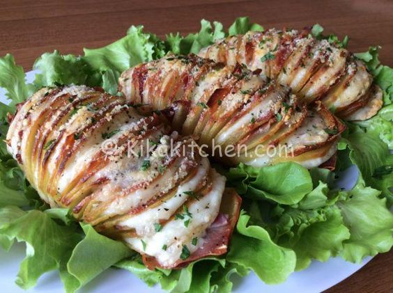 Hasselbackspotatis