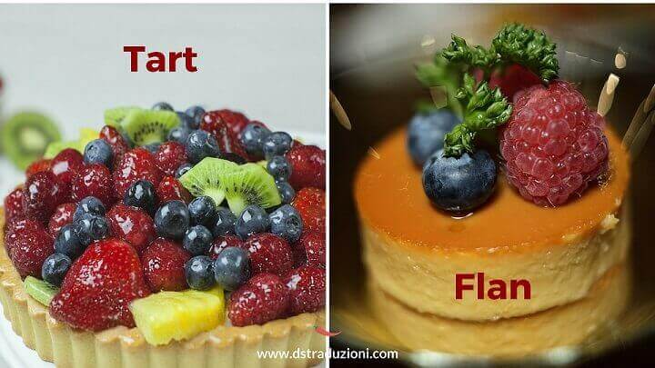 tart vs flan